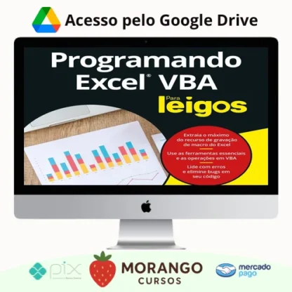 Imagem do rateio do curso Programando o Excel VBA Para Leigos - John Walkenbach