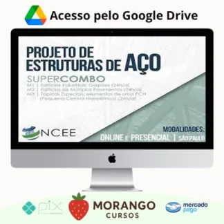 Imagem do rateio do curso Projeto de Estruturas de Aço (Super Combo M1+M2+M3) - Ncee