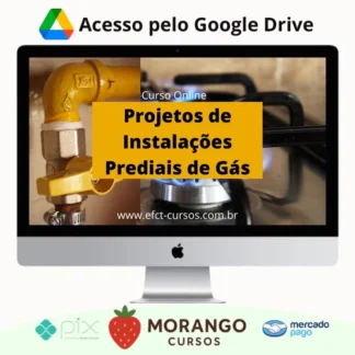 Imagem do rateio do curso Projetos de Instalações Prediais de Gás - Efct