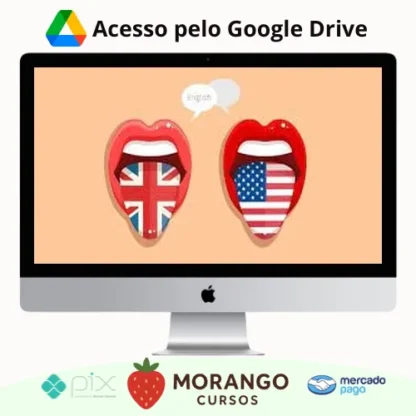 Imagem do rateio do curso Pronúncia Perfeita de Inglês Britânico e Americano - Rebeca Gonçalves