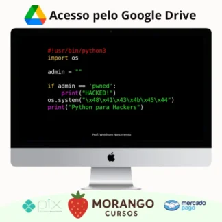 Imagem do rateio do curso Python para Hackers - Weidsom Nascimento