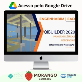 Imagem do rateio do curso Qibuilder Projetos Elétricos Residenciais - Engenhabim