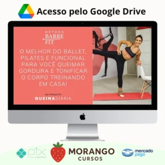 Imagem do rateio do curso Queima Diária: Método Barre Fit - Jacque Ruscitto