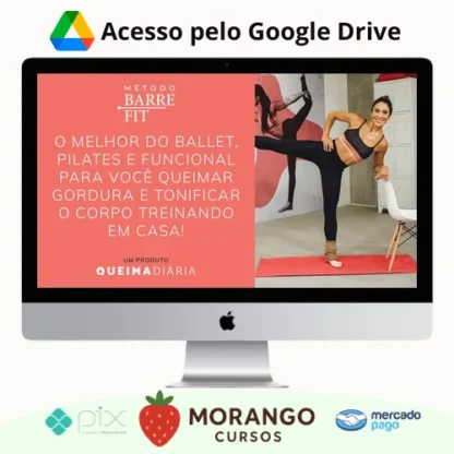 Imagem do rateio do curso Queima Diária: Método Barre Fit - Jacque Ruscitto