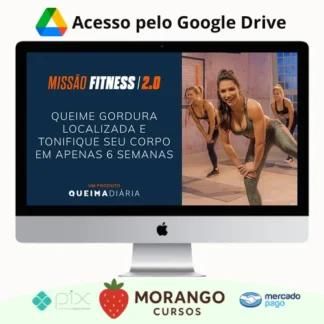 Imagem do rateio do curso Queima Diária: Missão Fitness 2.0 - Lana Pessoa