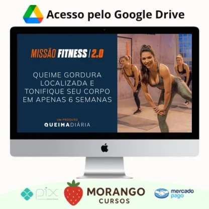 Imagem do rateio do curso Queima Diária: Missão Fitness 2.0 - Lana Pessoa