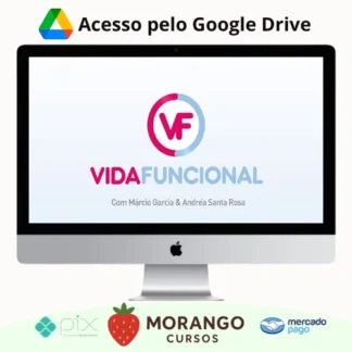 Imagem do rateio do curso Queima Diária: Vida Funcional - Andréa Santa Rosa e Márcio Garcia