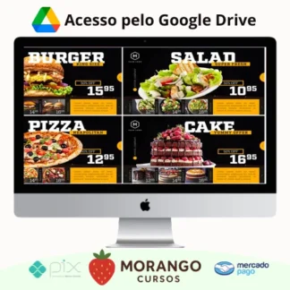 Imagem do rateio do curso Restaurant Menu Food Promotion - Envato Elements