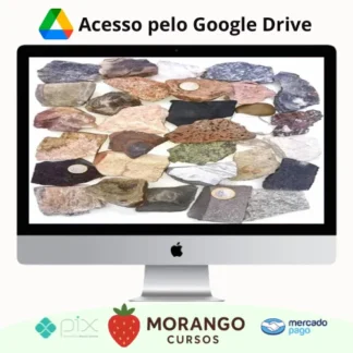 Imagem do rateio do curso Resumão Rochas e Minerais Guia Visual de Mineralogia - Diane Adam