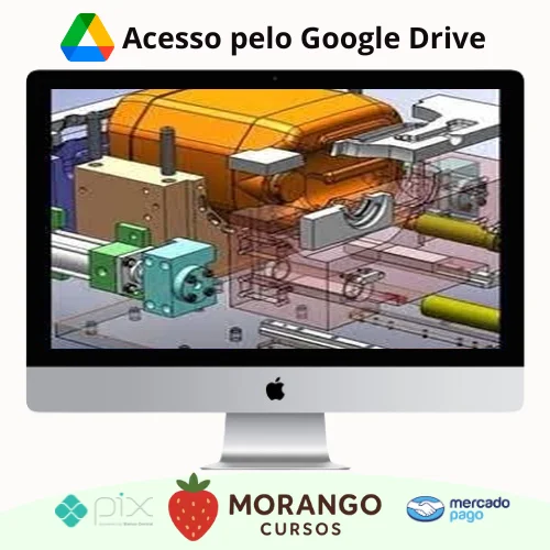 Imagem do rateio do curso Solidworks: do Básico ao Especialista em Produtos e Moldes - Jonathan Ribeiro