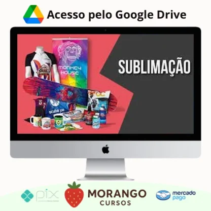 Imagem do rateio do curso Sublimação Para Iniciantes + Corel Draw - Matheus Cosso