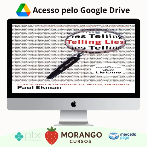 Imagem do rateio do curso Telling Lies: Clues to Deceit in the Marketplace, Politics, and Marriage - Paul Ekman [INGLÊS]