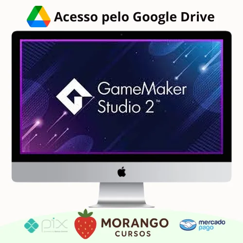 Imagem do rateio do curso Torne-se um desenvolvedor de jogos com Game Maker Studio 2! - Isaque Malta