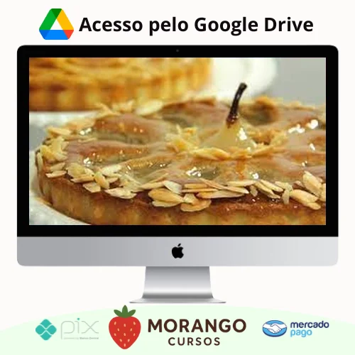 Imagem do rateio do curso Tortas Clássicas e Contemporâneas de Confeitaria - Carole Crema (EduK)