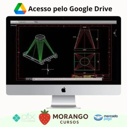 Imagem do rateio do curso Traçado de Caldeiraria Essencial CAD 2D e 3D - Render