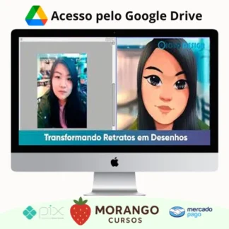 Imagem do rateio do curso Transformando Retratos em Desenhos - Julio Cesar (Faber Castell)