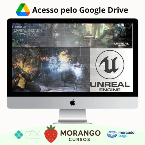 Imagem do rateio do curso Unreal Engine 4 Completo: Básico ao Multiplayer e VR - Autor Desconhecido