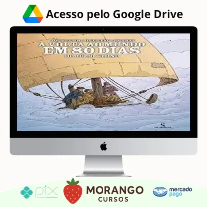 Imagem do rateio do curso Volta ao Mundo em 80 dias - Julio Verne