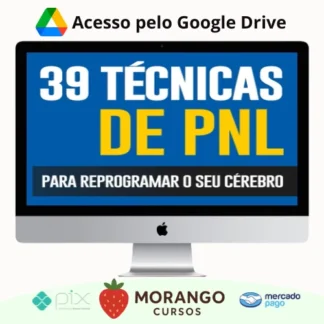 Imagem do rateio do curso 39 Técnicas PNL para Reprogramar o seu Cérebro - Steve Allen