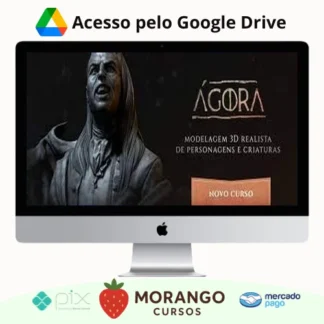 Imagem do rateio do curso Ágora Modelagem 3D Realista - Iconic Academy