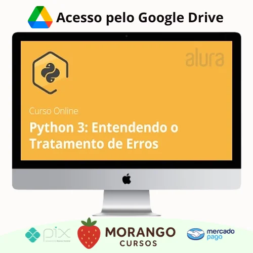 Imagem do rateio do curso Alura: Python 3 Entendendo o Tratamento de Erros - Ronald Rodrigues Farias