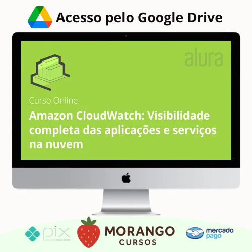 Imagem do rateio do curso Amazon Cloudwatch Visibilidade Completa Das Aplicações e Serviços Na Nuvem - Alura
