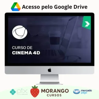 Imagem do rateio do curso Animação com Cinema 4D - Sergio Marques