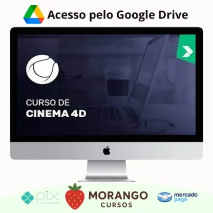 Imagem do rateio do curso Animação com Cinema 4D - Sergio Marques