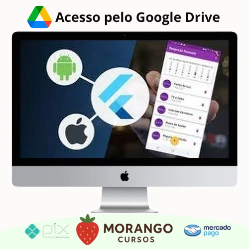 Imagem do rateio do curso Aprenda Flutter e Desenvolva Apps Para Android e IOS - Leonardo Moura Leitão