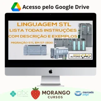 Imagem do rateio do curso Aprenda Linguagem Stl do Clp da Siemens - Wagner Sombra