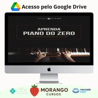 Imagem do rateio do curso Aprenda Piano Do Zero: Método Simples - Jonathan Alex