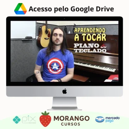 Imagem do rateio do curso Aprendendo a Tocar Piano e Teclado: Avançado - Milo Andreo