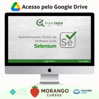 Imagem do rateio do curso Automação de Testes com Selenium Webdriver e C# - Hugo Peres