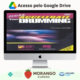 Imagem do rateio do curso Berklee Press: Accelerate Your Drumming - Larry Finn [INGLÊS]