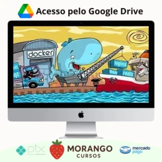 Imagem do rateio do curso COD3R: Docker - Juracy Filho e Leonardo Leitão