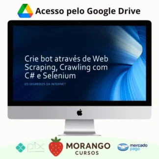 Imagem do rateio do curso Crie Bot Através de Web Scraping, Crawling com C# e Selenium - Paulo Rogério, Martins Marques