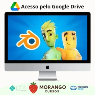 Imagem do rateio do curso Crie seu Personagem 3D Completo no Blender - Guilherme Gusmão de Freitas