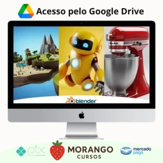 Imagem do rateio do curso Curso Blender 2.8: Aprenda 3D do Zero - Daniel Franco