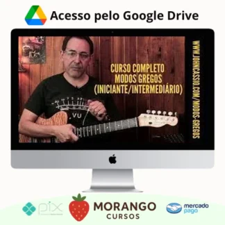 Imagem do rateio do curso Curso Completo de Modos Gregos para Guitarra - John Cassio