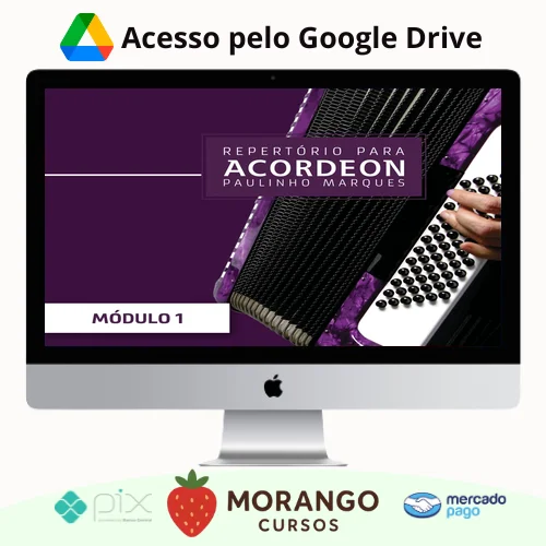 Imagem do rateio do curso Curso de Acordeon Intermediário: Vol. 3 - Paulinho Marques
