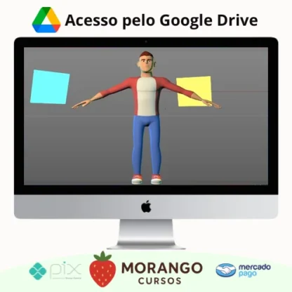 Imagem do rateio do curso Curso de Cinema 4D (Criando Personagem) - Héber Simeone