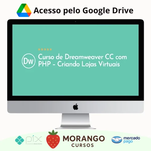 Imagem do rateio do curso Curso de Dreamweaver Cc com Php: Criando Lojas Virtuais - Denilson Bonatti