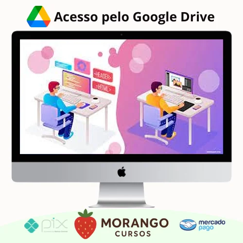 Imagem do rateio do curso Curso de Fluência em Html5, Css3, Flexbox e Cssgrid - David Arty e Edmilson Francisco do Nascimento