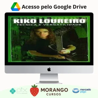 Imagem do rateio do curso Curso de Guitarra para Iniciantes - Kiko Loureiro