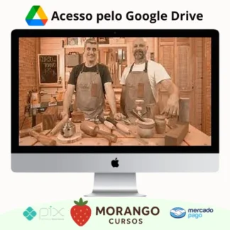 Imagem do rateio do curso Curso de Tornearia em Madeira para Iniciantes - Empoeirados