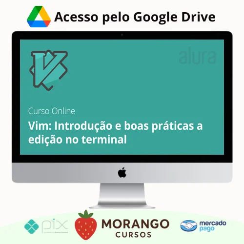 Imagem do rateio do curso Curso de Vim para Linux: Boas Práticas de Edição no Terminal - Alura