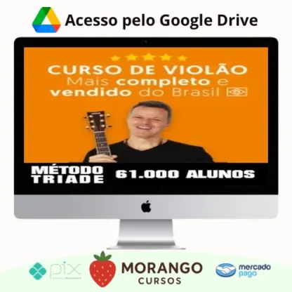 Imagem do rateio do curso Curso de Violão Método Tríade - Heitor Castro