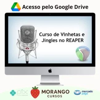 Imagem do rateio do curso Curso Produção de Vinhetas e Jingles - Márcio Mourão
