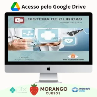 Imagem do rateio do curso Curso Sistema Hospitalar com ACCESS - Hugo Vasconcelos