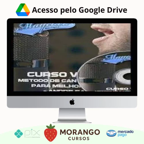 Imagem do rateio do curso Curso Vocal: Método de Canto Completo para Melhorar a Voz - André Fantom